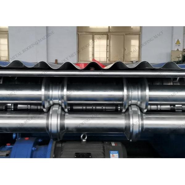 Гидравлическое вырезывание 3P гофрировало настилать крышу машина 6000mm черепица свертывает бывшее