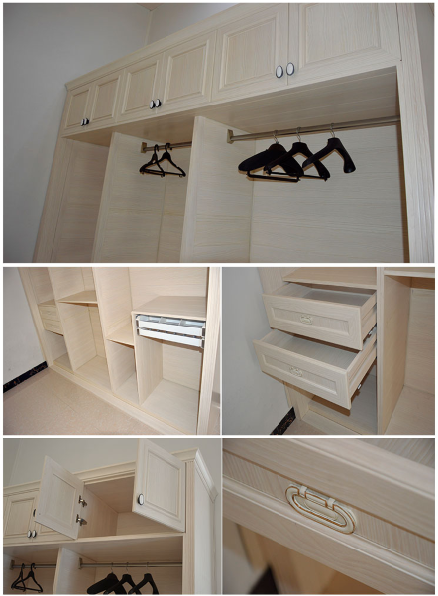 Customized Color Aluminum Storage Cabinet Aluminum Wardrobe Cabinet