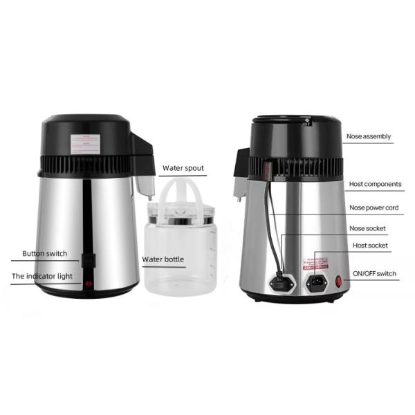 Медицинское и бытовое 750 Вт. Дистилляционный агрегат 1 л/ч.