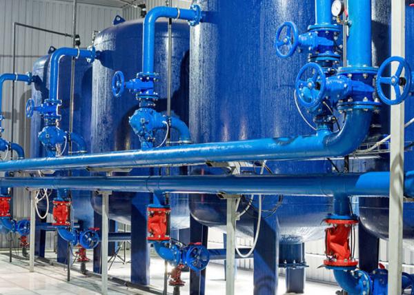 D1.25m 100t/H Ion Exchange Water Treatment System Rust Resistant For Home