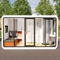Vente directe d'usine Tente temporaire extérieure Maison à pommes Hôtel de luxe de qualité Jardin maison de verre Préfabriquée Cabine à pommes