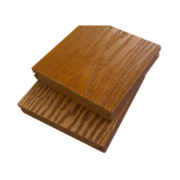 Outdoor Waterproof WPC Composite Decking Floorings Recycled for Park / Garden