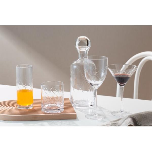 42 Ounce Clear Glass Carafes Hand Blown 1200ml Glass Bottle With Stopper