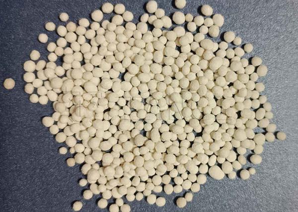 Linha de produção de grânulos de fertilizantes inorgânicos Linha de produção de granulação de discos de areia de gato