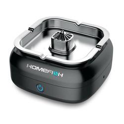 Homefish Stainless Steel Electric Multifunctional Ashtray Air Purifier HEPA Filter Long-lasting Battery Ashtray Air Purifier
