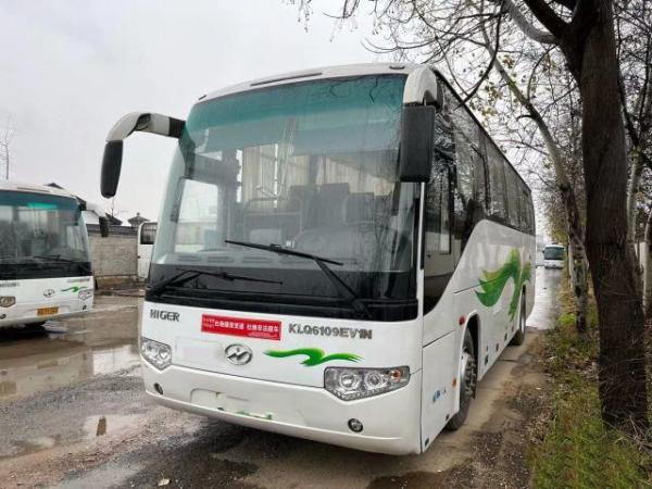 Higer Tourist Bus Used KLQ6109 Electric Bus 47 Seats