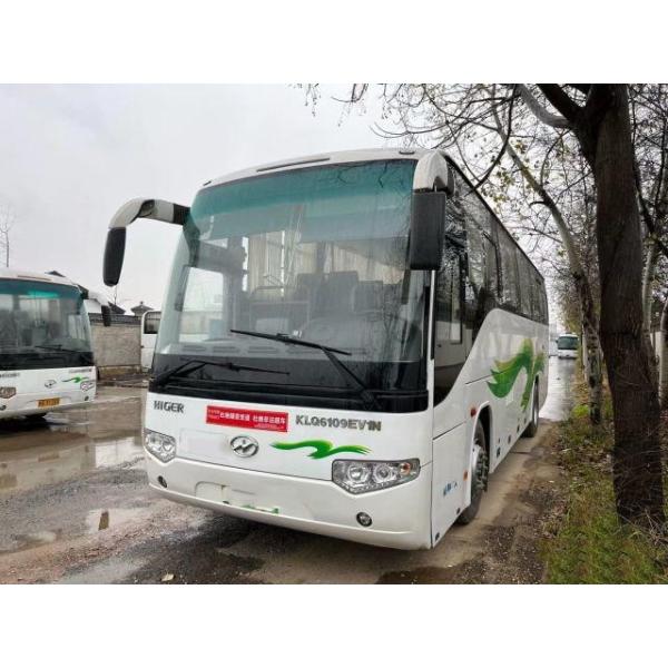 Higer Tourist Bus Used KLQ6109 Electric Bus 47 Seats
