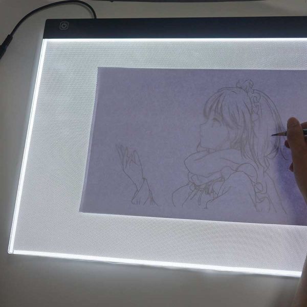 3 levels adjustable brightness led light pad 470 345 4 5mm ultra thin portable illuminated diamond painting tracing board