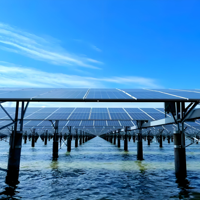 Eco-Safe Water Solar Mounting Brackets – Non-Toxic Coating, Aquatic Life Friendly