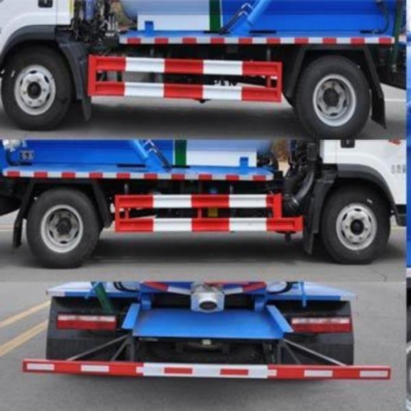 5m3 5000L 9.1tons Sewer Suction Truck Strong Power For Efficient Work