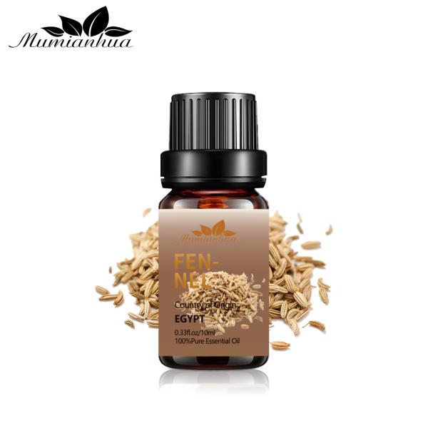 Масло USDA отражетеля увлажнителя ароматерапии эфирного масла фенхеля 100% чистое