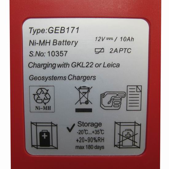 Батарея иона лития батарей станции 10000mAh итога GEB171 перезаряжаемые