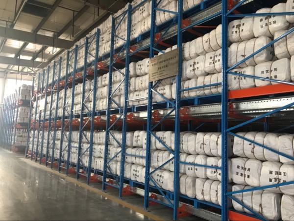 Estante de pallets de gran capacidad de almacén estructura simple personalizada