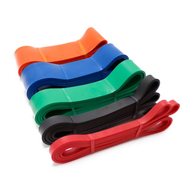 Various Color 100% Natural Latex Yoga TPE Elastic Stretch Custom Resistance Bands Exercise Band