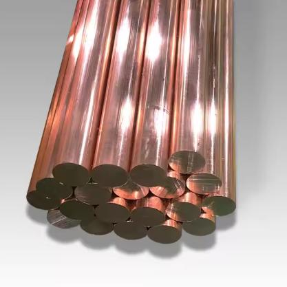 Bronze Round Copper Steel Bar 99.99% Decoration Construction Industry