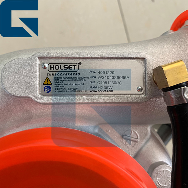 Turbocompresseur original 4051229 de Holset 4051229 pour le moteur diesel de HX35W