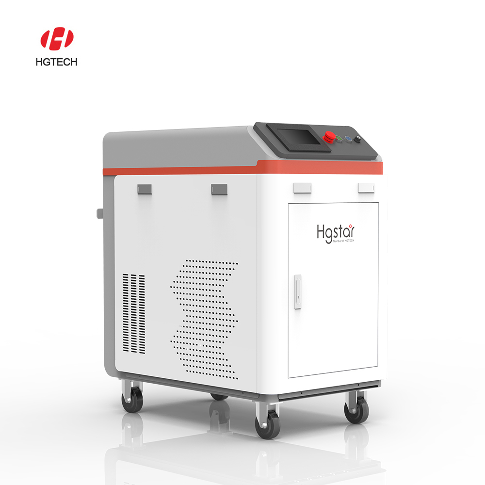 Pulsed Laser Cleaning Machine with Pulsed Fiber Laser for No Damage to Mold Base and Up to 20 m²/h Cleaning Efficiency