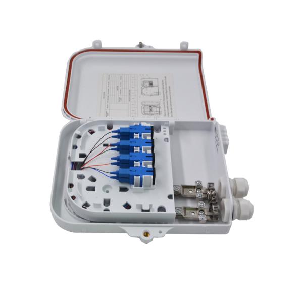 Стена коробки прекращения сети Splitter PLC кассеты ядра ABS 8 Mountable