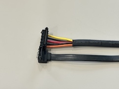 SATA 15Pin Power Connector Y Splitter Cable – 1 to 2 Female Electrical Wire Harness for HDD / SSD / Server Power Distribution