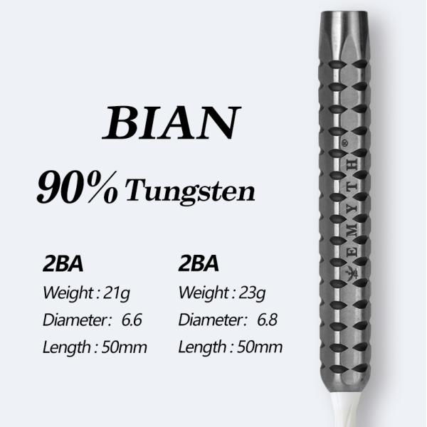 Emyth Darts Soft Tip Darts Barrel 90% Tungsten Darts Set 21g 23g BIAN