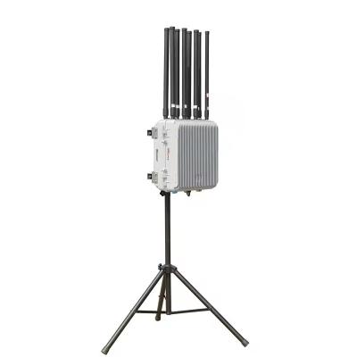 GPS Tracking Drone Jammer 3Km Distance Smart Phone APP Control 110-220V AC