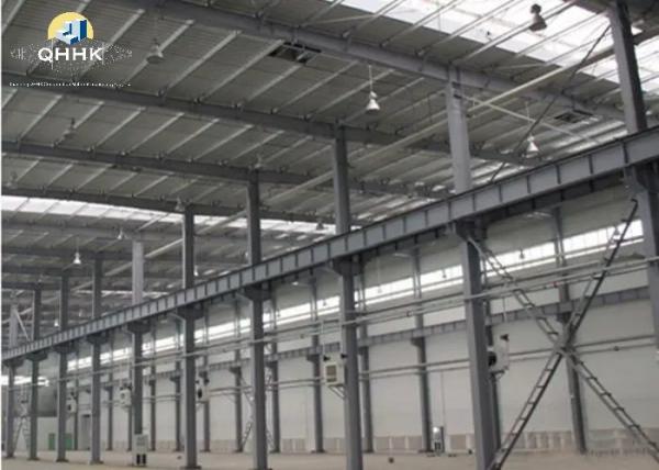 10T Crane Steel Structure Construction Lightweight With C / Z Section Purlin