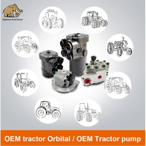47129338 Tractor Hydraulic Pump Rustproof Compatible With Ford Holland