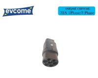 Type d'EVCOME - 2 à l'ODM d'OEM de connecteur de chargeur d'Ev de l'adaptateur de GBT (250V 32A 1 phase de phase 3)