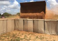 Pesado galvanizado revestiu a barreira defensiva militar de Hesco do sistema de barreiras do bastião de Hesco