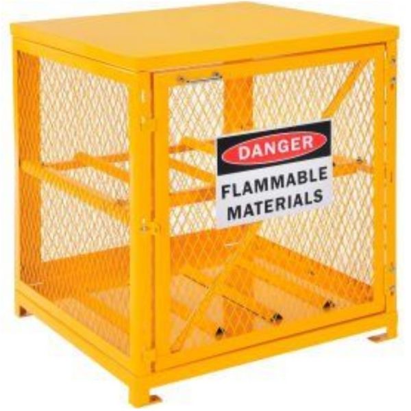 Holds 4 X 9kg Bottles Gas Bottle Cage Industrial Gas Cylinder Cage