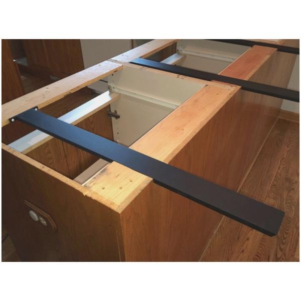 Металлическая стойка для поддержания столешницы для домашней кухни