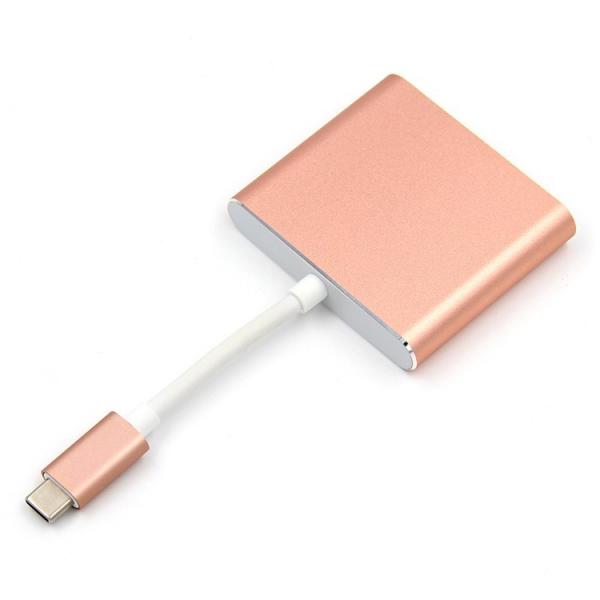 Macbook USB C Hubs Converter Adapter 3.1 Version 4K Resolution
