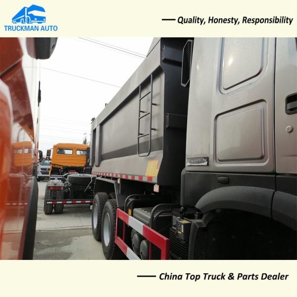 10 Wheel SINOTRUCK HOWO 25 Tons Tipper Truck For Mauritania