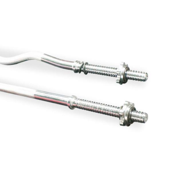 Gym Equipment Solid Steel Olympic Barbell Bar 1.2m Length