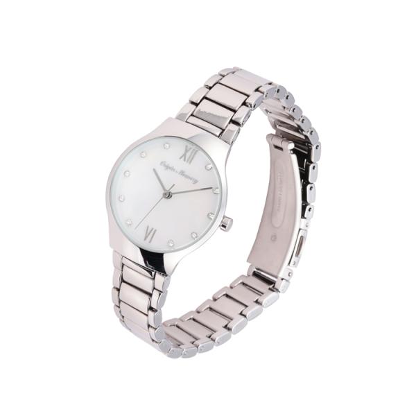 2021 36mm Manufacturer Supplier Amazon Ladies Quartz Watch With Cheap Stainless Steel Case Back 30m Water Resistance