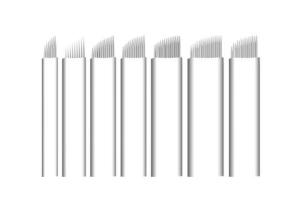 0.20mm / 0.25mm Tattoo Manual Pen 0.25mm 14Z Permanent Makeup Needles