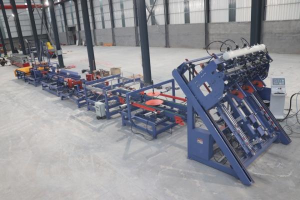 European Pallet Assembly Machine Industrial Automatic Wood Pallet Nailing Machine To Make Wood Pallets