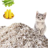 Litière écologique pour chat en tofu biodégradable personnalisée avec parfum personnalisé