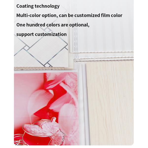 PVC 30cm Wide Suspended Ceiling Long Plastic Buckle Plate