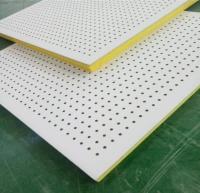 600*600mm or 600*1200mm Eco-Friendly E1 Fiberglass Ceiling Panel for Acoustic Material