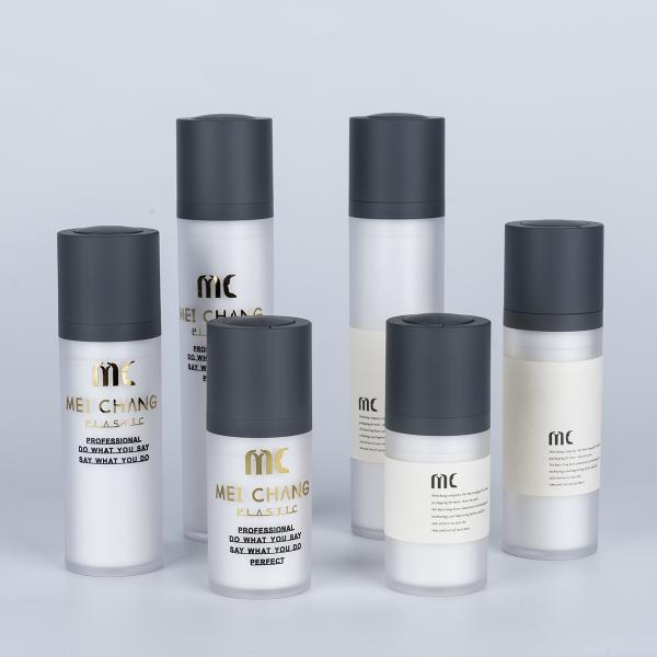 15ml 30ml 50ml Skin Care Twist Acrylic Airless Pump Bottle Design Luxury Customizable