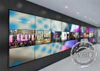 La cadena de margaritas 55inch HIZO la pared video de la pantalla LCD del bisel de la exhibición 1.8m m de la señalización de la pared 700nits Digitaces
