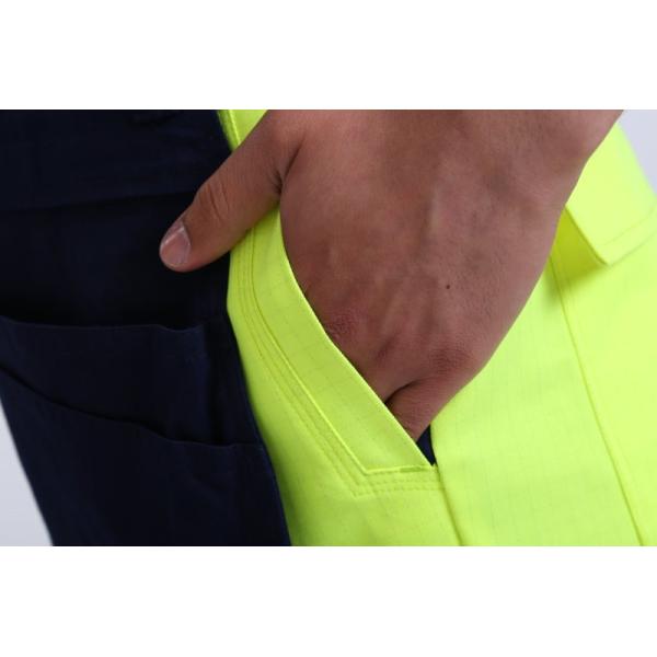 Отражательные брюки работы Vis одежды 290gsm защиты от дуги Hi