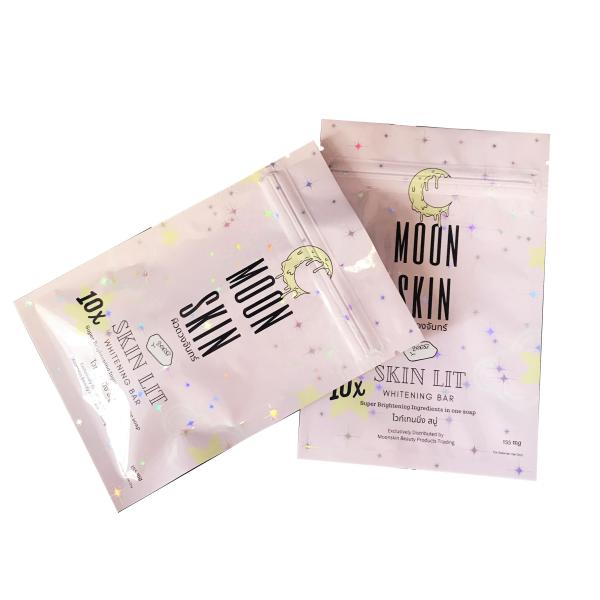 Best price custom printing food grade aluminum foil smell proof mylar zip bag small for tea / weed