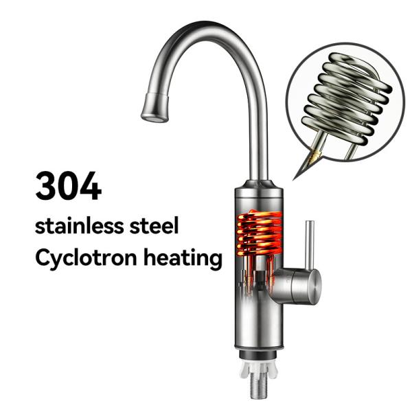 Hot And Cold Water Dual Use 3300w 3s Heating Electric Kitchen Water Heater Tap