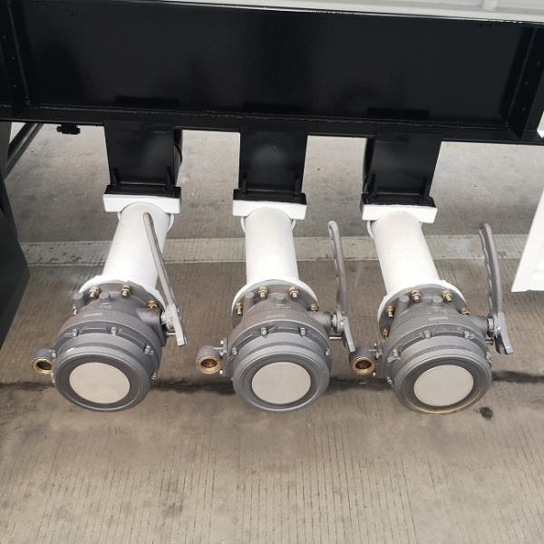 40000 Liters Liquid Tanker Trailer FUWA 13T Axle Fuel Tank Trailer