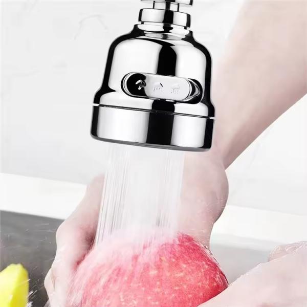 Lizhen Plastic Water Kitchen Faucet Filter Faucet Extender 360 Rotate Shower Head Lengthen Tap