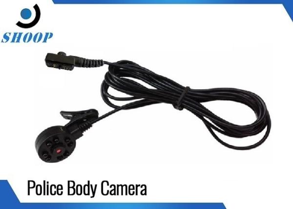 Mini acessórios da câmera do corpo 420 linhas câmera escondida polícia da tevê da bala dos auriculares