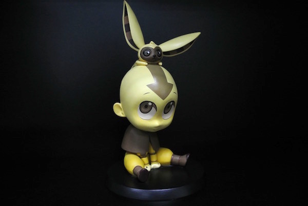 Special Type Japanese Anime Figures Gold Avatar Fashionable Design