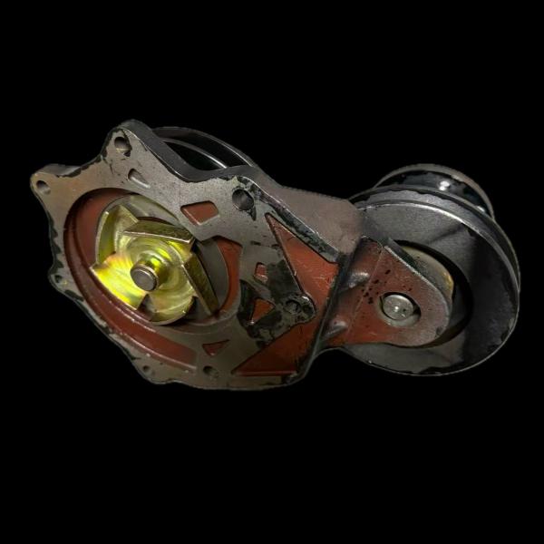 Heavy-duty cast iron housing water pump with high-precision bearing assembly and complete pump assembly for Dachai Deutz CA498 engine